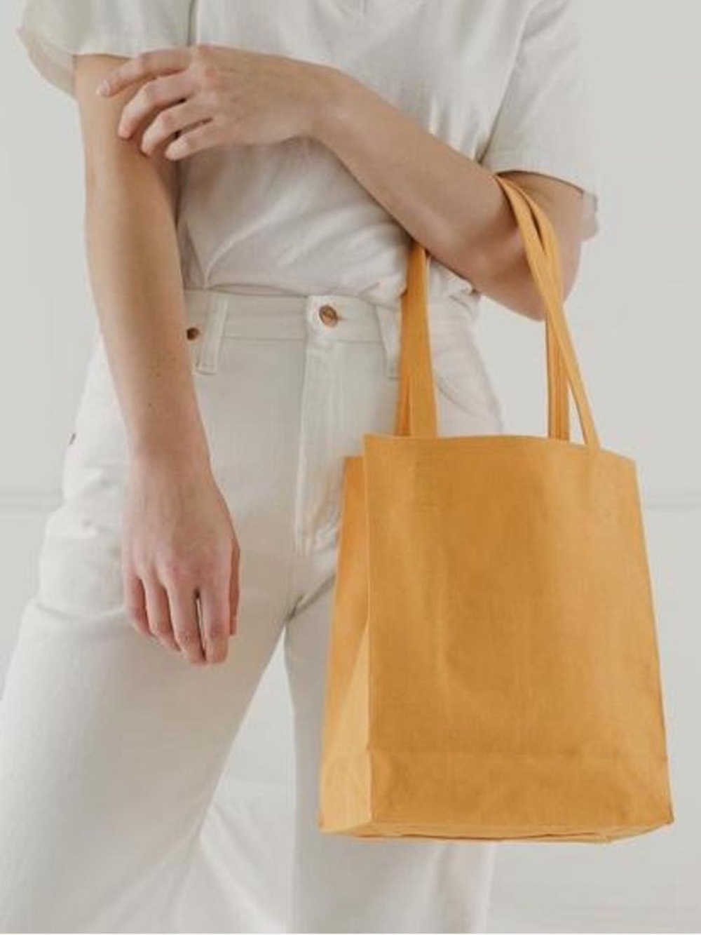 Orange Canvas Retail Tote